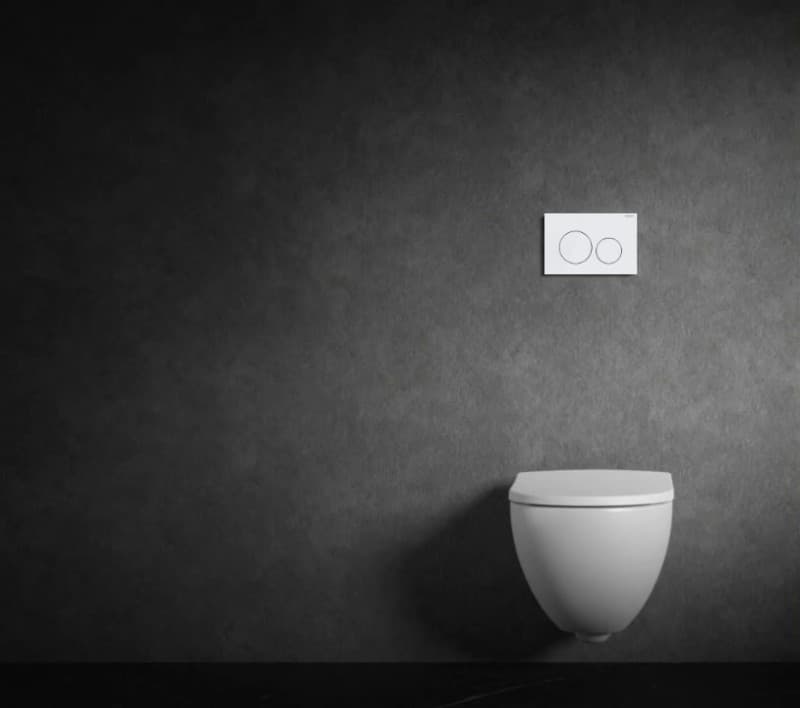 Πλακέτα χειρισμού Dual flush Geberit
Delta 20 Round 115.127.11.1 White Alpine Γυαλιστερό 24,6x16,4cm - 3