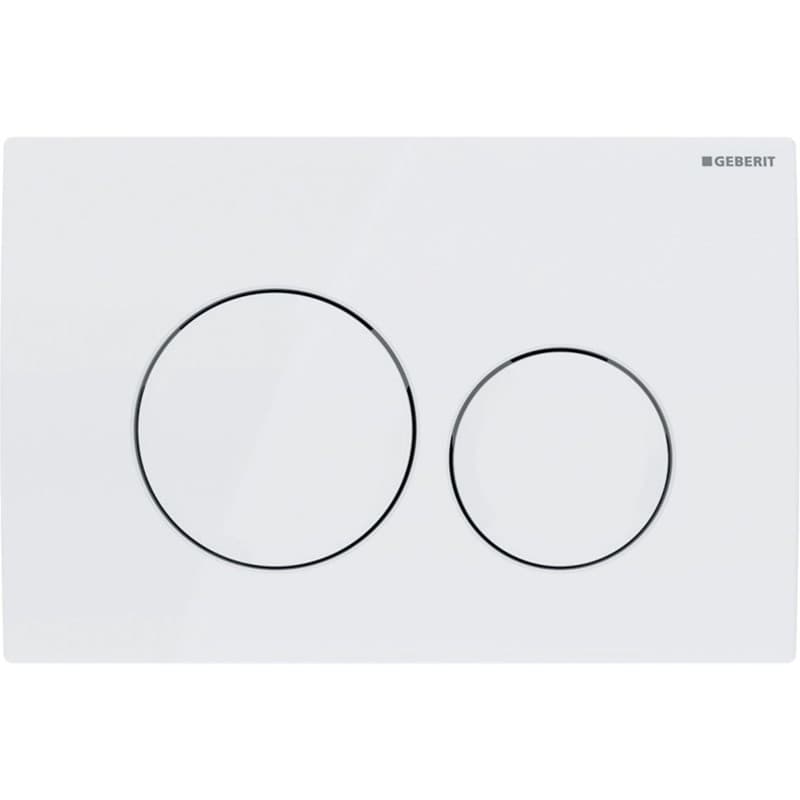 Πλακέτα χειρισμού Dual flush Geberit
Delta 20 Round 115.127.11.1 White Alpine Γυαλιστερό 24,6x16,4cm