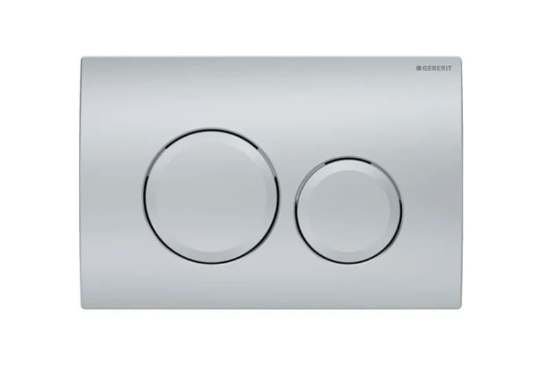 Πλακέτα χειρισμού Dual flush Geberit
Delta 20 Round 115.127.46.1 Matt Chrome Ματ 24,6x16,4cm