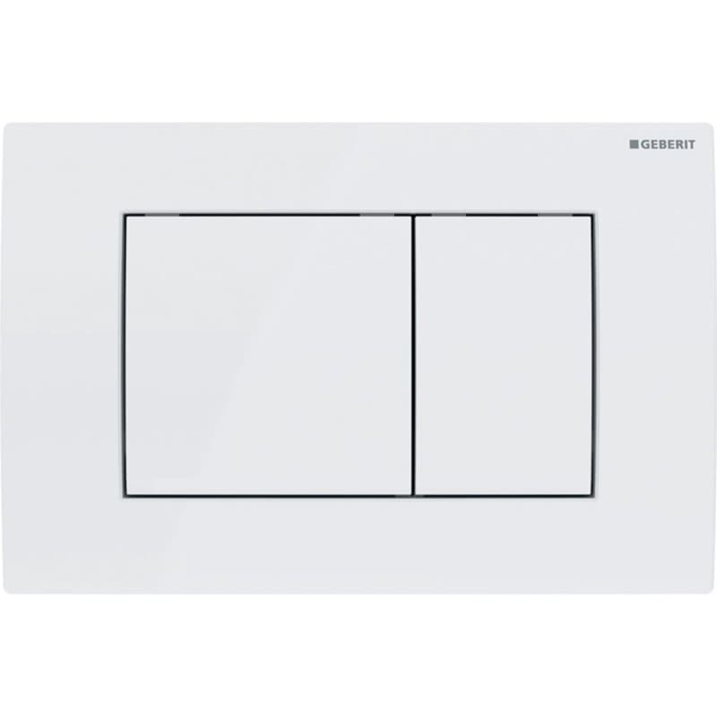 Πλακέτα χειρισμού Dual flush Geberit
Delta 20 Square 115.137.11.1 White Alpine Γυαλιστερό 24,6x16,4cm