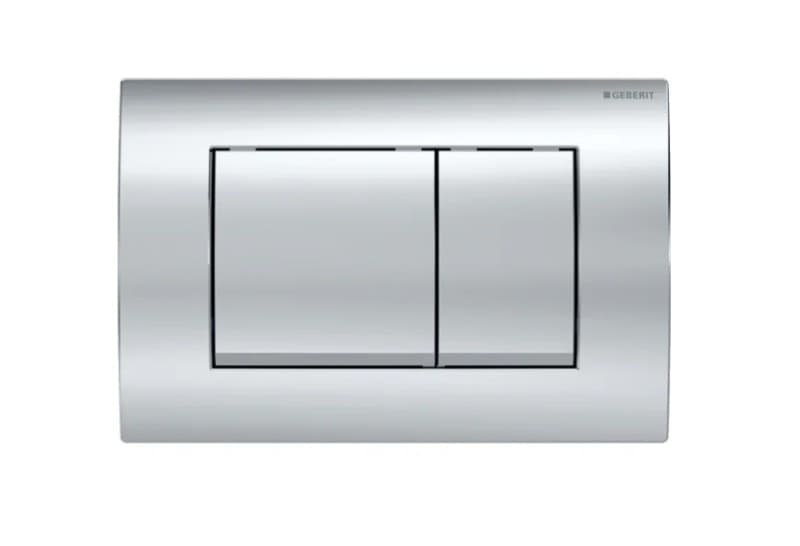 Πλακέτα χειρισμού Dual flush Geberit
Delta 20 Square 115.137.21.1 Bright Chrome Γυαλιστερό 24,6x16,4cm