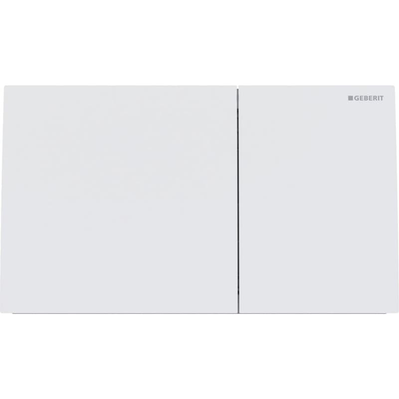 Πλακέτα χειρισμού Dual flush Geberit
Sigma 70 Square 115.622.JT.1 White Matt Painted Ματ 25x14,5cm