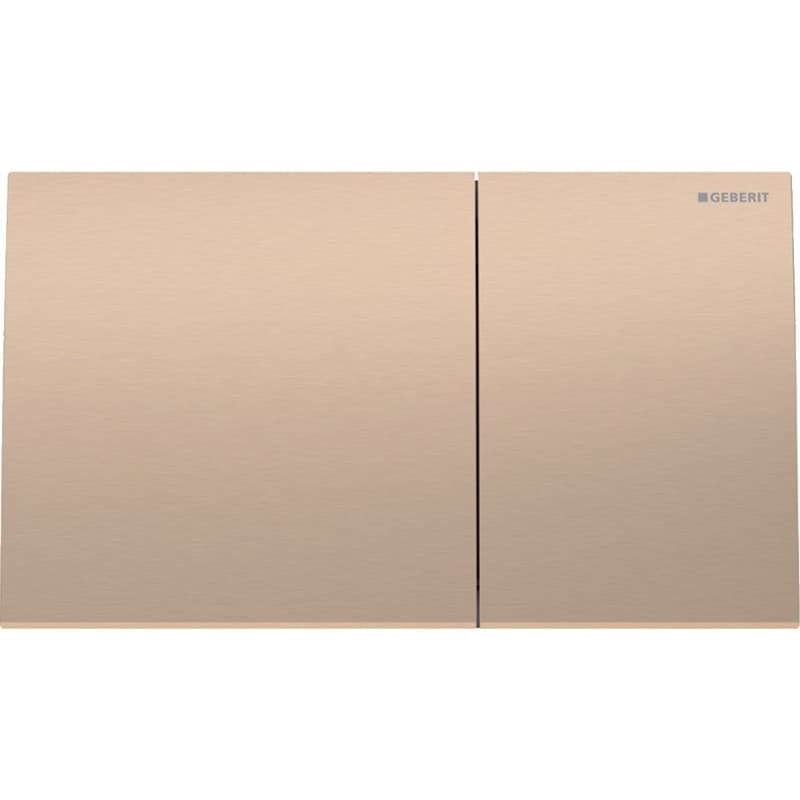 Πλακέτα χειρισμού Dual flush Geberit
Sigma 70 Square 115.622.QB.1 Red Gold Γυαλιστερό 25x14,5cm