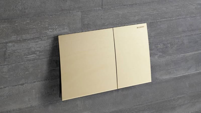 Πλακέτα χειρισμού Dual flush Geberit
Sigma 70 Square 115.622.QF.1 Brass Γυαλιστερό 25x14,5cm - 3