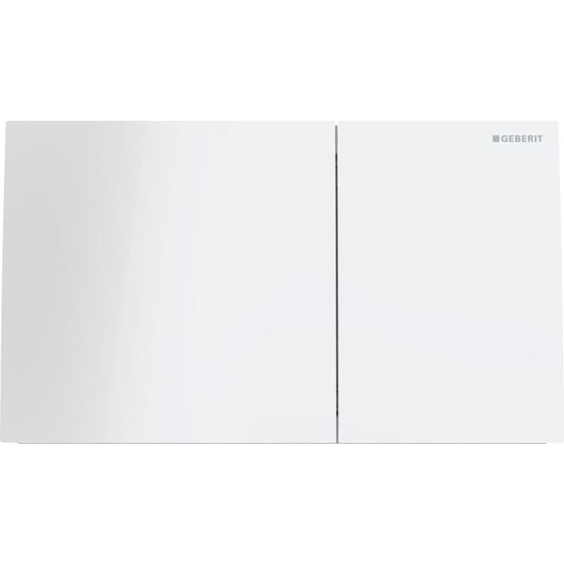 Πλακέτα χειρισμού Dual flush Geberit
Sigma 70 Square 115.622.SI.1 White Glass Γυαλιστερό (γυαλί) 25x14,5cm