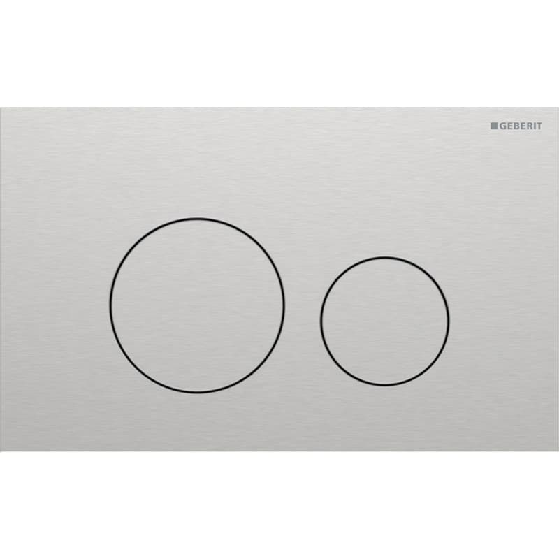 Πλακέτα χειρισμού Dual flush Geberit
Sigma 40 Round 115.628.FW.1 Brushed Chrome Βουρτσισμένο 24,6x15,2cm