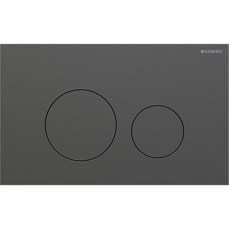 Πλακέτα χειρισμού Dual flush Geberit
Sigma 40 Round 115.628.QD.1 Black Chrome Γυαλιστερό 24,6x15,2cm