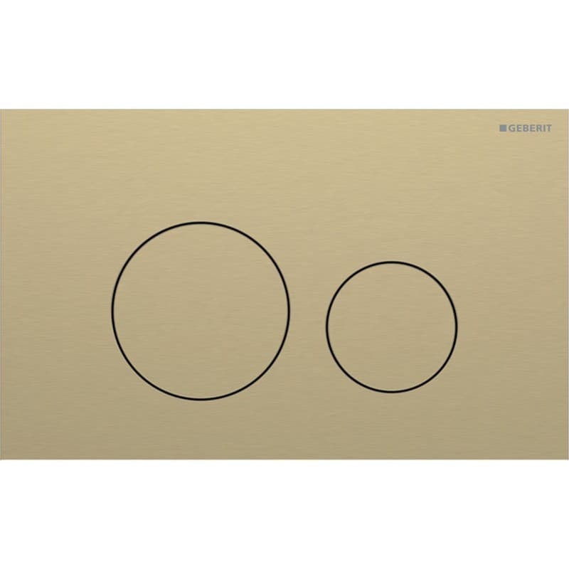 Πλακέτα χειρισμού Dual flush Geberit
Sigma 40 Round 115.628.QF.1 Brass Γυαλιστερό 24,6x15,2cm