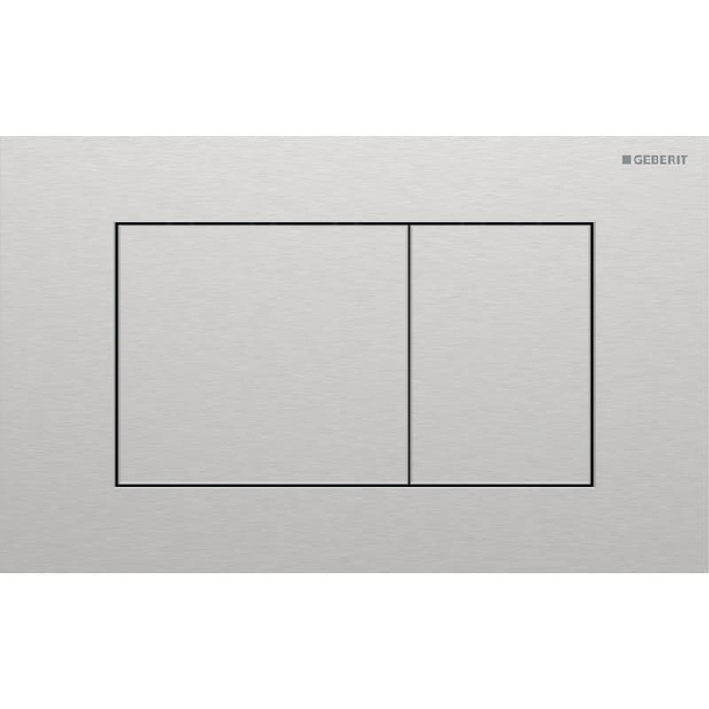 Πλακέτα χειρισμού Dual flush Geberit
Sigma 40 Square 115.629.FW.1 Brushed Chrome Βουρτσισμένο 24,6x15,2cm
