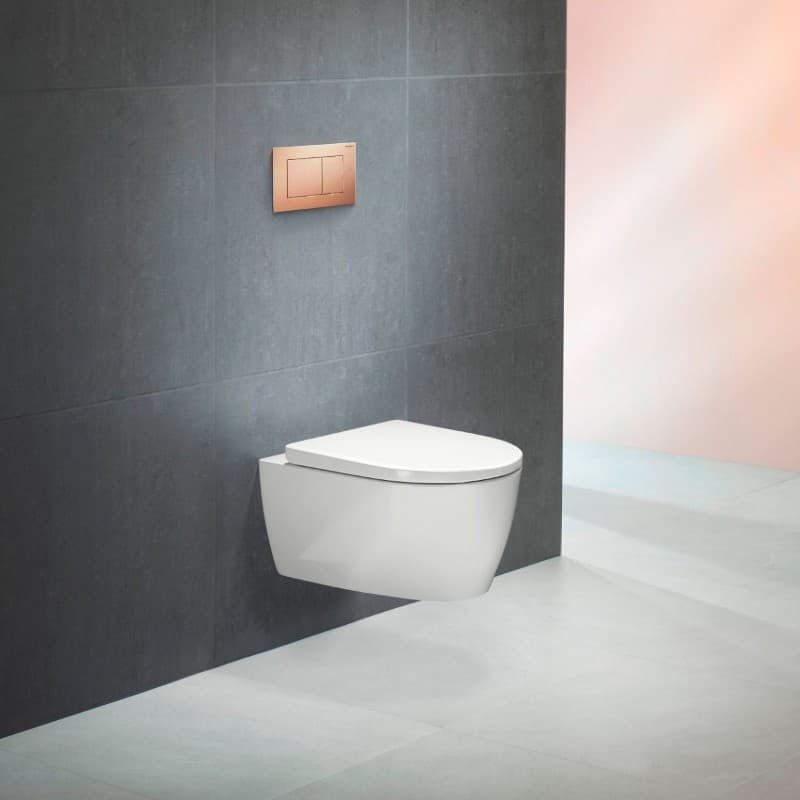 Πλακέτα χειρισμού Dual flush Geberit
Sigma 40 Square 115.629.QB.1 Red Gold Γυαλιστερό 24,6x15,2cm - 3