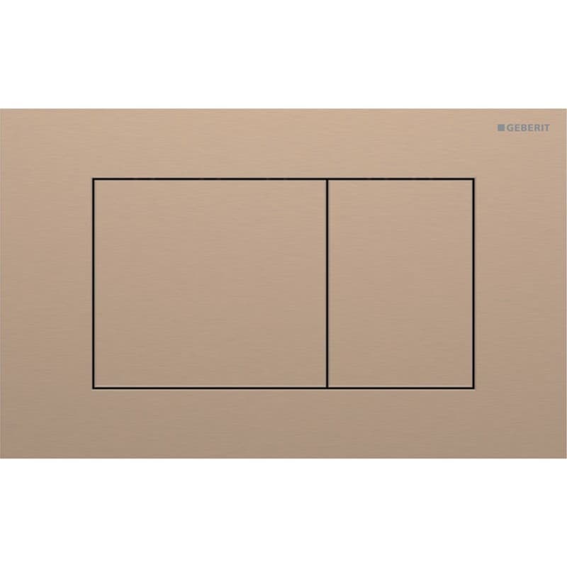 Πλακέτα χειρισμού Dual flush Geberit
Sigma 40 Square 115.629.QB.1 Red Gold Γυαλιστερό 24,6x15,2cm