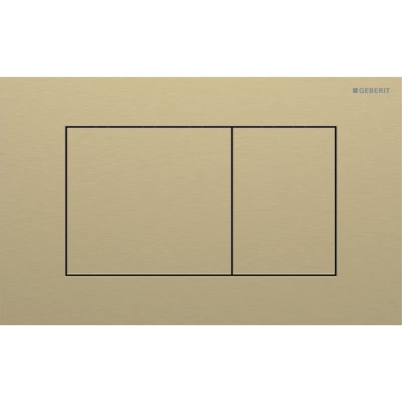 Πλακέτα χειρισμού Dual flush Geberit
Sigma 40 Square 115.629.QF.1 Brass Γυαλιστερό 24,6x15,2cm
