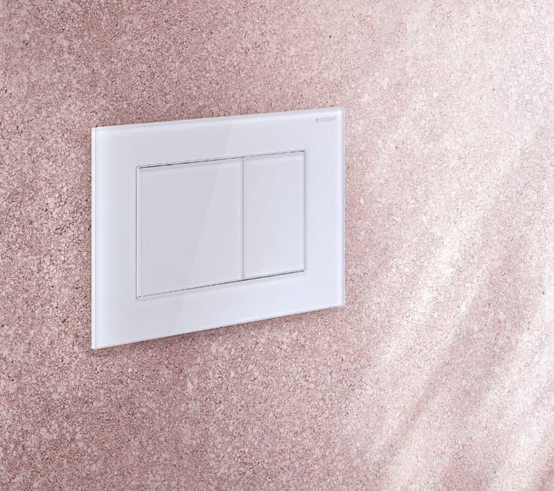 Πλακέτα χειρισμού Dual flush Geberit
Sigma 40 Square 115.629.SI.1 White Γυαλιστερό 24,6x15,2cm - 3