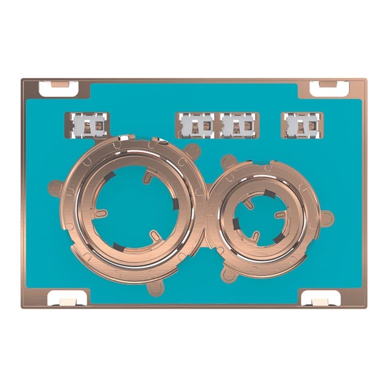 Πλακέτα χειρισμού Dual flush Geberit
Sigma 50 Round 115.650.00.1 Customisable Surface — 24,6x16,4cm