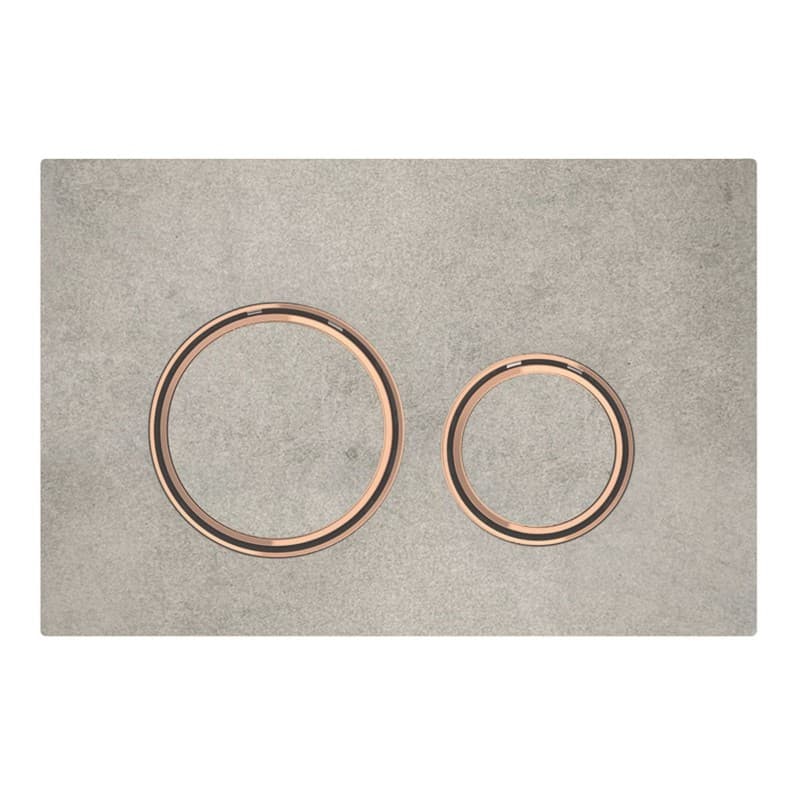 Πλακέτα χειρισμού Dual flush Geberit
Sigma 50 Round 115.650.JV.1 Concrete Ματ 24,6x16,4cm