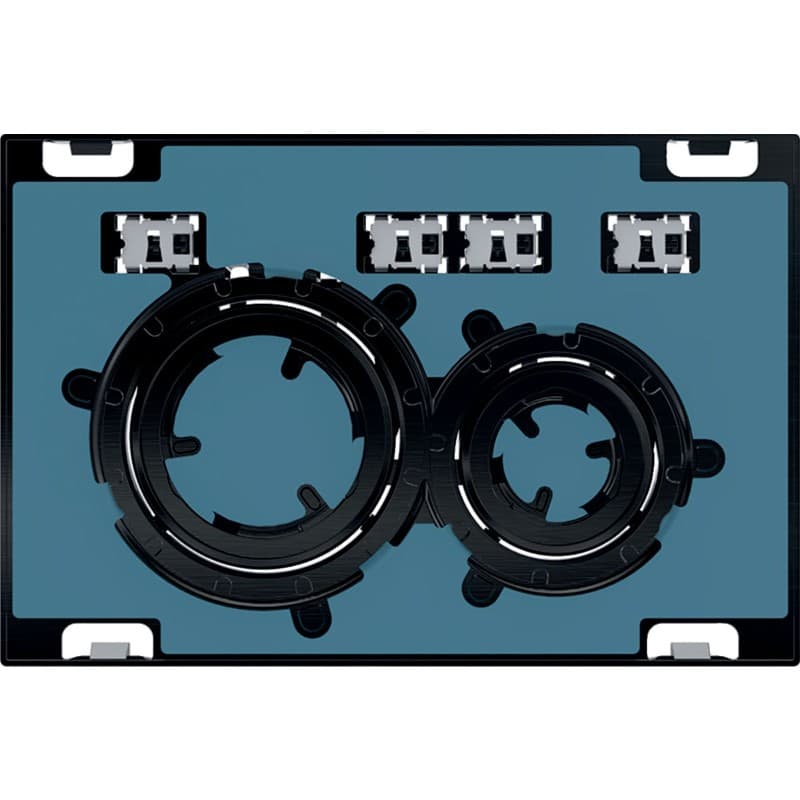 Πλακέτα χειρισμού Dual flush Geberit
Sigma 50 Round 115.651.00.1 Customisable Surface — 24,6x16,4cm