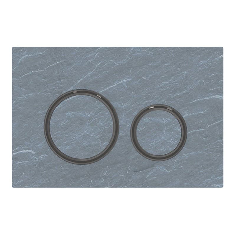 Πλακέτα χειρισμού Dual flush Geberit
Sigma 50 Round 115.651.JM.1 Mustang Slate Ματ 24,6x16,4cm