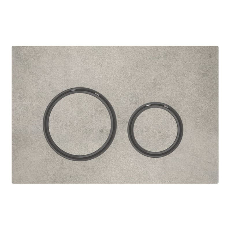 Πλακέτα χειρισμού Dual flush Geberit
Sigma 50 Round 115.651.JV.1 Concrete Ματ 24,6x16,4cm