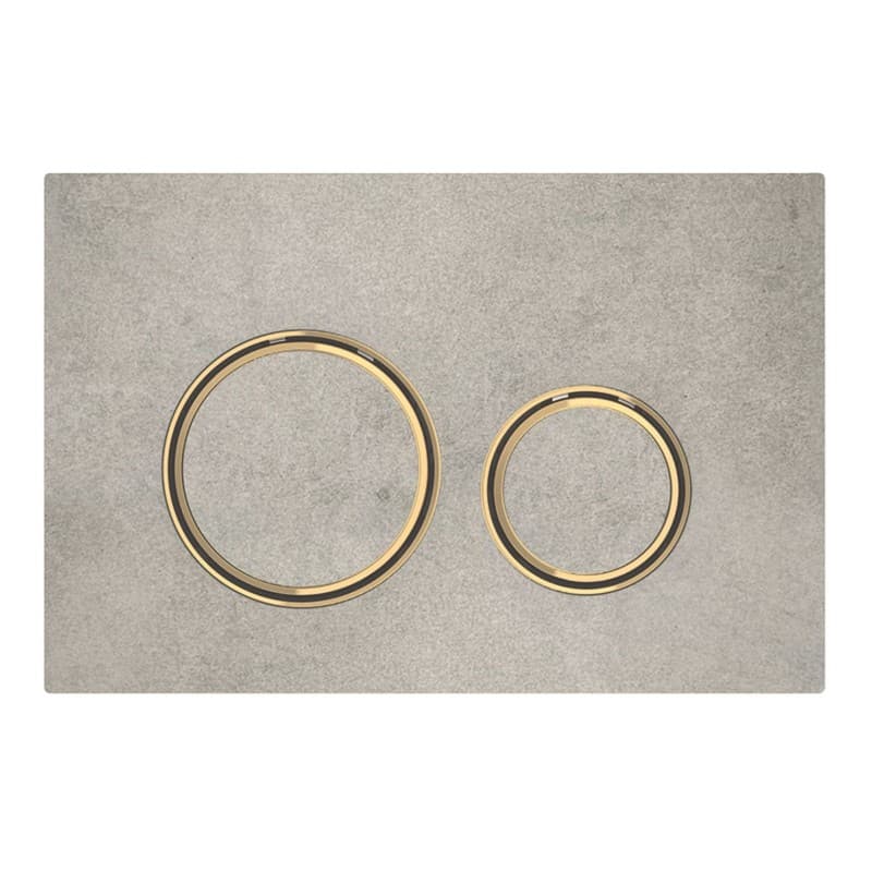 Πλακέτα χειρισμού Dual flush Geberit
Sigma 50 Round 115.652.JV.1 Concrete Ματ 24,6x16,4cm