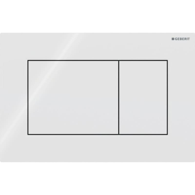 Πλακέτα χειρισμού Dual flush Geberit
Sigma 01 Square 115.660.11.1 White Alpine Γυαλιστερό 24,6x16,4cm