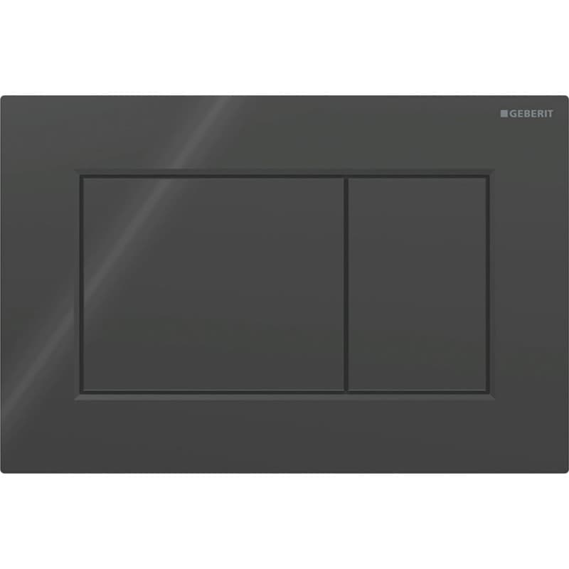 Πλακέτα χειρισμού Dual flush Geberit
Sigma 01 Square 115.660.DW.1 Black Γυαλιστερό 24,6x16,4cm