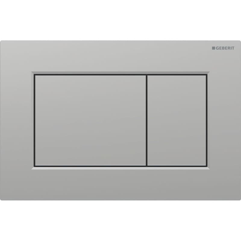 Πλακέτα χειρισμού Dual flush Geberit
Sigma 01 Square 115.660.JQ.1 Matt Chrome Ματ / Γυαλιστερό 24,6x16,4cm
