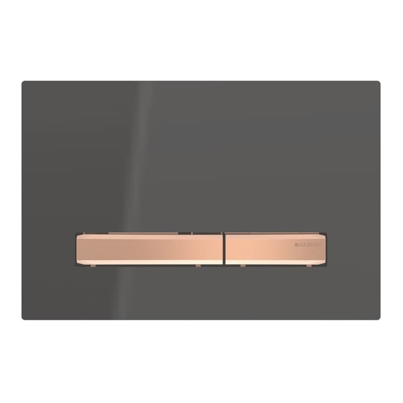 Πλακέτα χειρισμού Dual flush Geberit
Sigma 50 Square 115.670.DW.2 Black Γυαλιστερό 24,6x16,4cm