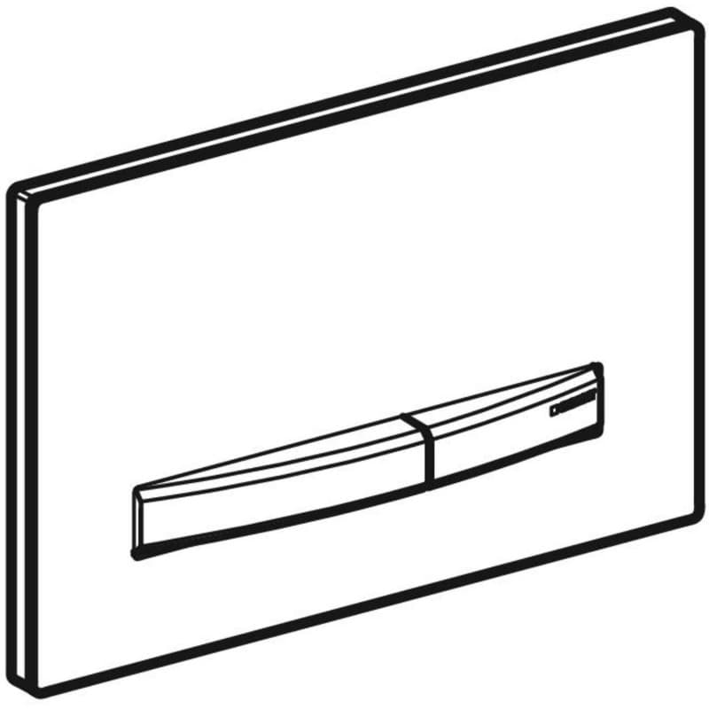 Πλακέτα χειρισμού Dual flush Geberit
Sigma 50 Square 115.670.JV.2 Concrete Ματ 24,6x16,4cm - 3