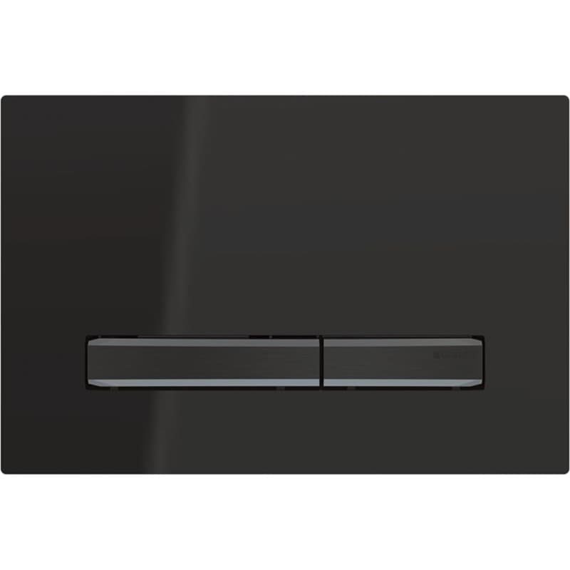 Πλακέτα χειρισμού Dual flush Geberit
Sigma 50 Square 115.671.DW.2 Black Γυαλιστερό 24,6x16,4cm