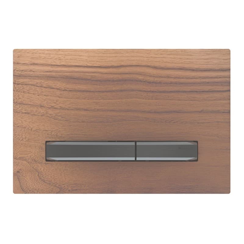 Πλακέτα χειρισμού Dual flush Geberit
Sigma 50 Square 115.671.JX.2 Black Walnut Ματ 24,6x16,4cm