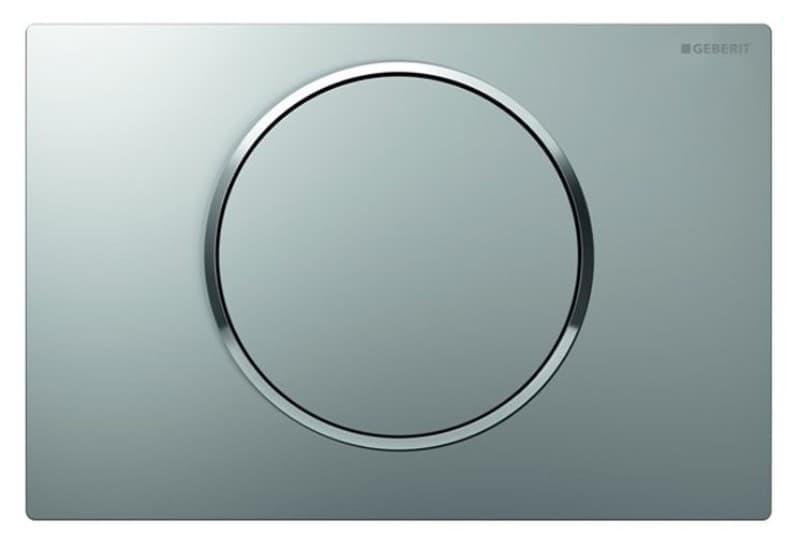 Πλακέτα χειρισμού Stop-and-go flush
Geberit Sigma 10 Round 115.758.JQ.5 Matt chrome/bright Chrome Ματ /
Γυαλιστερό 24,6x16,4cm