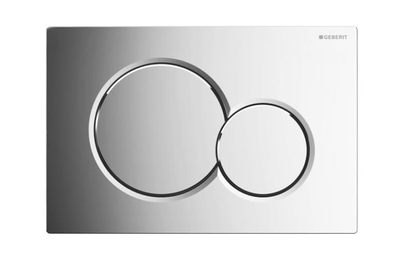 Πλακέτα χειρισμού Dual flush Geberit
Sigma 01 Round 115.770.21.5 Bright chrome-plated Γυαλιστερό 24,6x16,4cm
