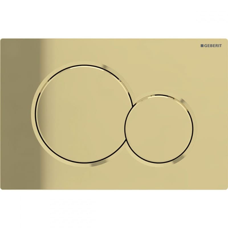 Πλακέτα χειρισμού Dual flush Geberit
Sigma 01 Round 115.770.DT.5 Special Brass Σατινέ 24,6x16,4cm