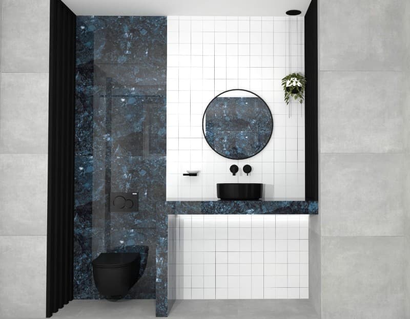 Πλακέτα χειρισμού Dual flush Geberit
Sigma 01 Round 115.770.DW.5 Black Γυαλιστερό 24,6x16,4cm - 3