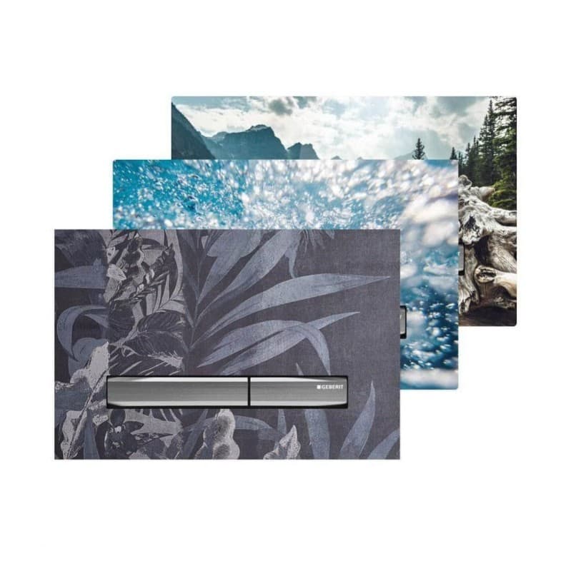 Πλακέτα χειρισμού Dual flush Geberit
Sigma 50 Square 115.788.00.2 Customisable Surface — 24,6x16,4cm - 2