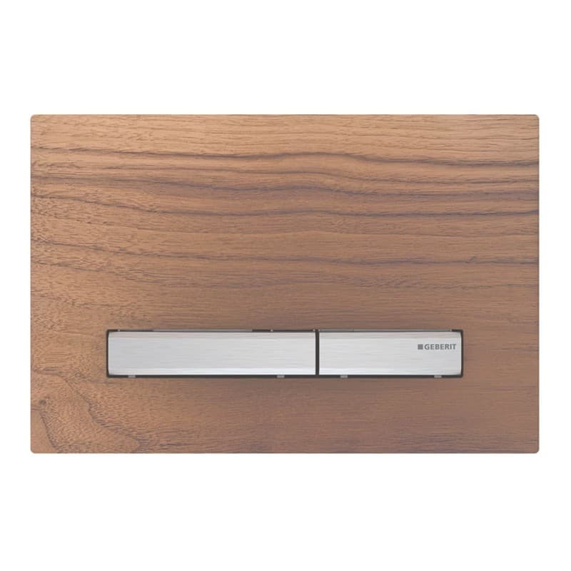 Πλακέτα χειρισμού Dual flush Geberit
Sigma 50 Square 115.788.JX.2 Black Walnut Ματ 24,6x16,4cm