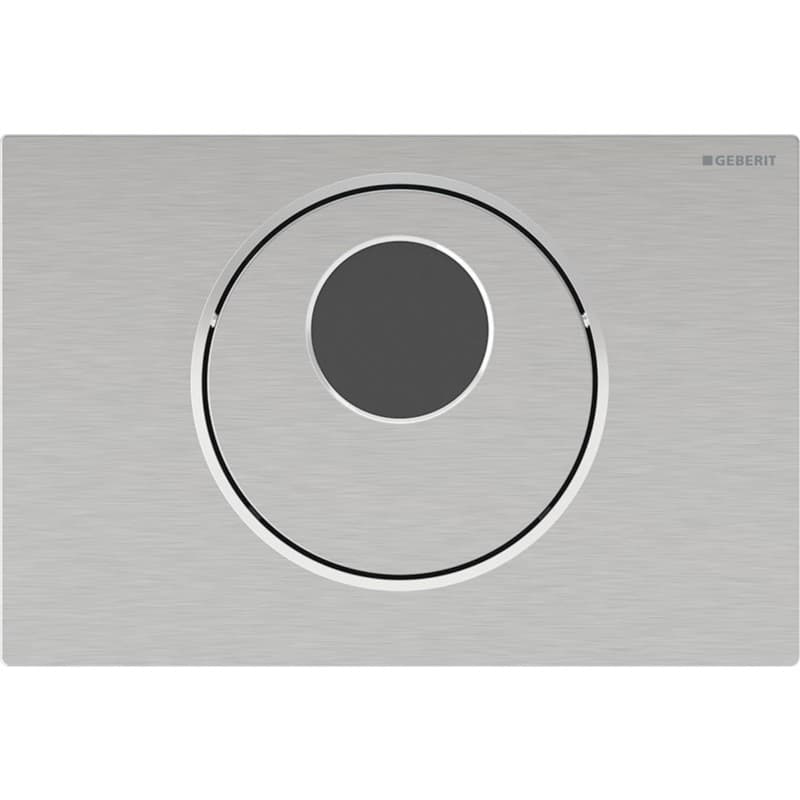 Πλακέτα χειρισμού Touchless, electronic
Geberit Sigma 10 IR 115.856.SN.6 Βουρτσισμένο 24,6x16,4cm