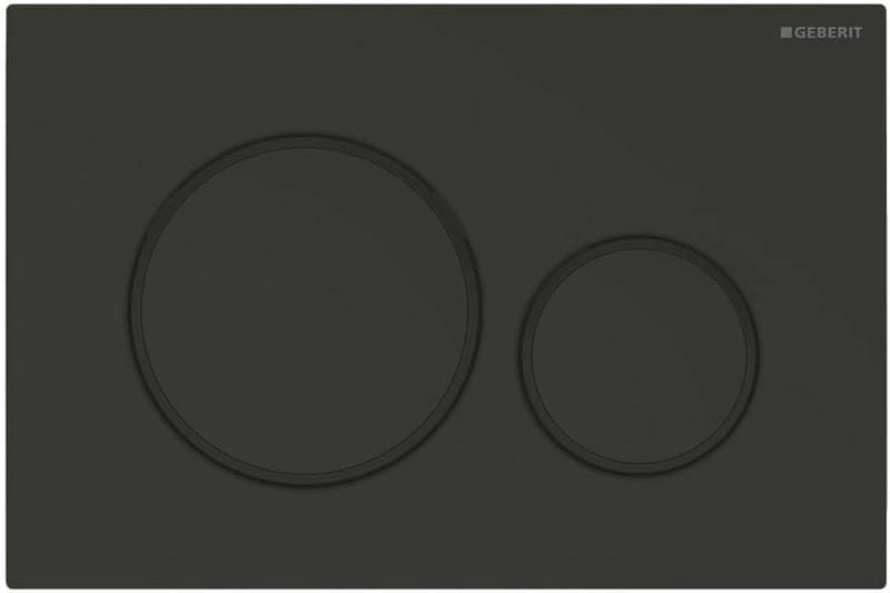 Πλακέτα χειρισμού Dual flush Geberit
Sigma 20 Round 115.882.16.1 Black matt/black Ματ 24,6x16,4cm