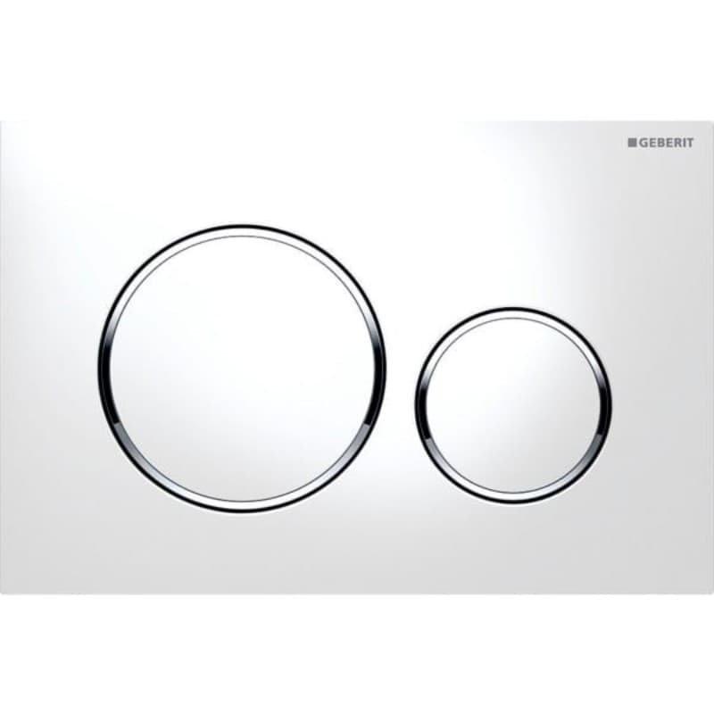 Πλακέτα χειρισμού Dual flush Geberit
Sigma 20 Round 115.882.KJ.1 white/bright Chrome Γυαλιστερό / Γυαλιστερό
24,6x16,4cm