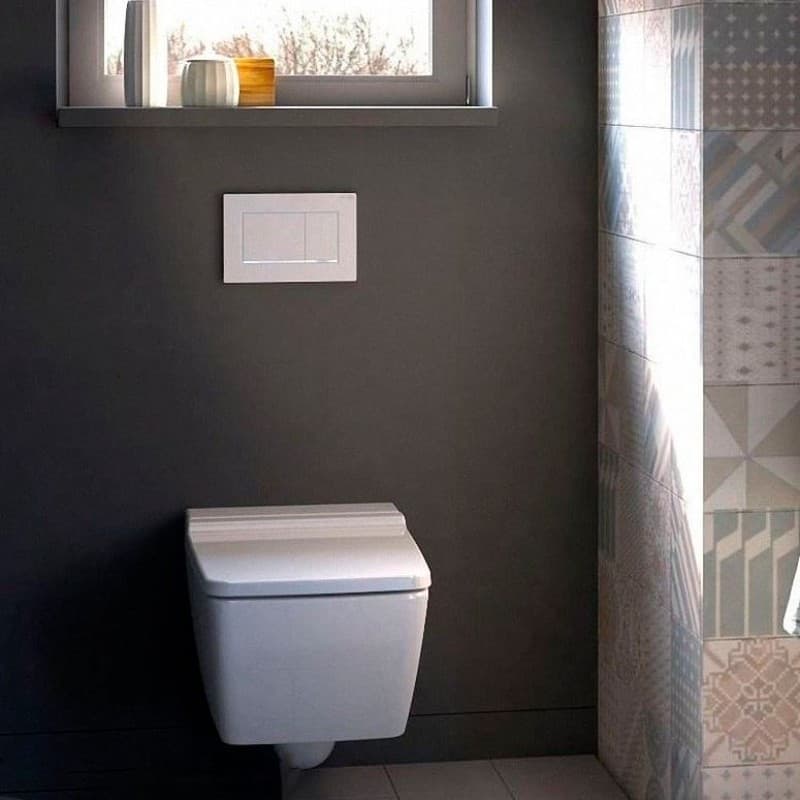 Πλακέτα χειρισμού Dual flush Geberit
Sigma 20 Square 115.883.11.1 white/white gloss/white Γυαλιστερό 24,6x16,4cm - 3