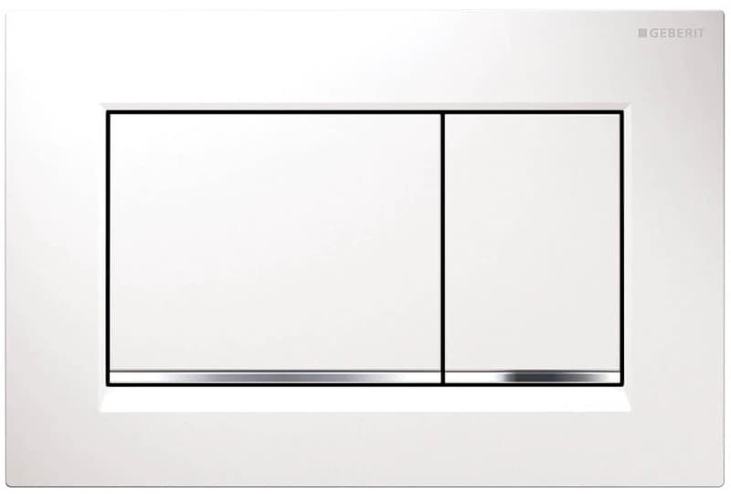 Πλακέτα χειρισμού Dual flush Geberit
Sigma 20 Square 115.883.KJ.1 white/bright Chrome Γυαλιστερό / Γυαλιστερό
24,6x16,4cm