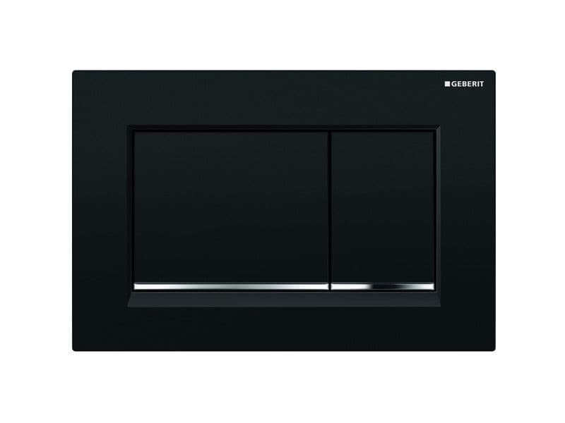 Πλακέτα χειρισμού Dual flush Geberit
Sigma 20 Square 115.883.KM.1 black/bright Chrome Ματ / Γυαλιστερό 24,6x16,4cm