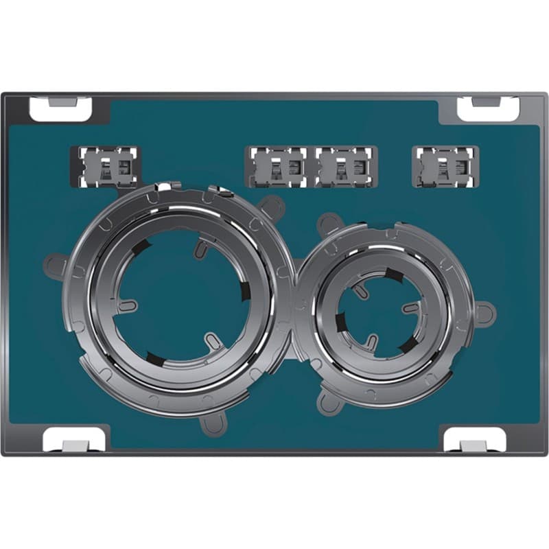 Πλακέτα χειρισμού Dual flush Geberit
Sigma 50 Round 115.884.00.1 Customisable Surface — 24,6x16,4cm