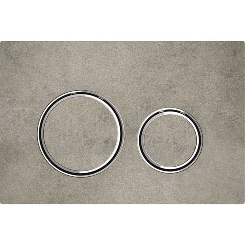 Πλακέτα χειρισμού Dual flush Geberit
Sigma 50 Round 115.884.JV.1 Concrete Ματ 24,6x16,4cm