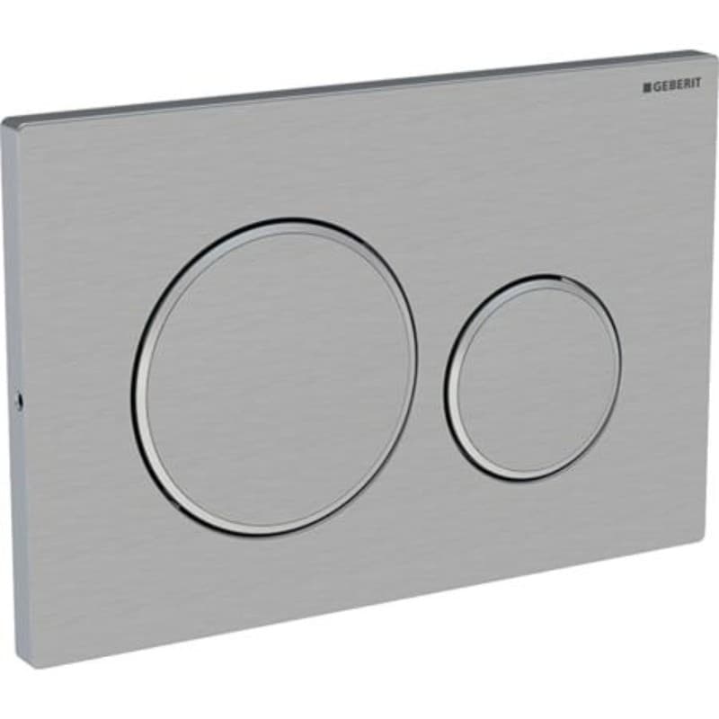 Πλακέτα χειρισμού Dual flush Geberit
Sigma 20 Round 115.889.SN.1 Stainless Steel brushed/pol/br Βουρτσισμένο
24,6x16,4cm