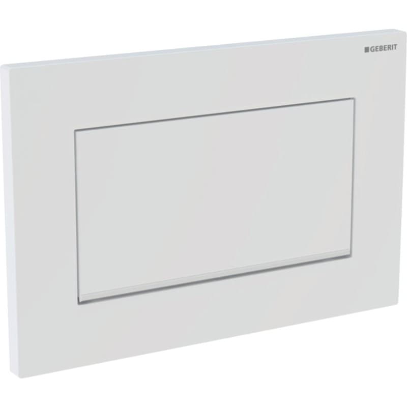 Πλακέτα χειρισμού Stop-and-go flush
Geberit Sigma 10 Square 115.893.JT.1 White matt/bright Chrome Ματ /
Γυαλιστερό 24,6x16,4cm - 2