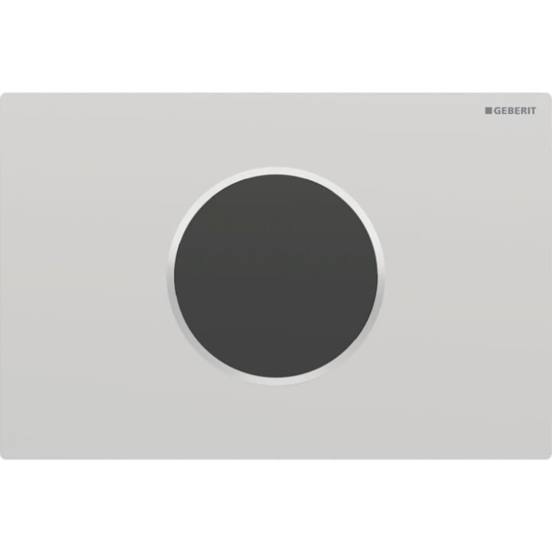 Πλακέτα χειρισμού Touchless, electronic
Geberit Sigma 10 IR 115.907.JQ.6 Matt chrome-coated/bright chrome-plated Ματ
/ Γυαλιστερό 24,6x16,4cm