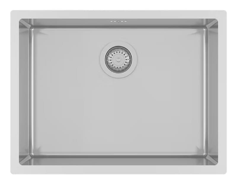 Νεροχύτης κουζίνας ανοξείδωτος Helika Enna ENN100L 59×45 Inox Σατινέ (υποκαθήμενος)