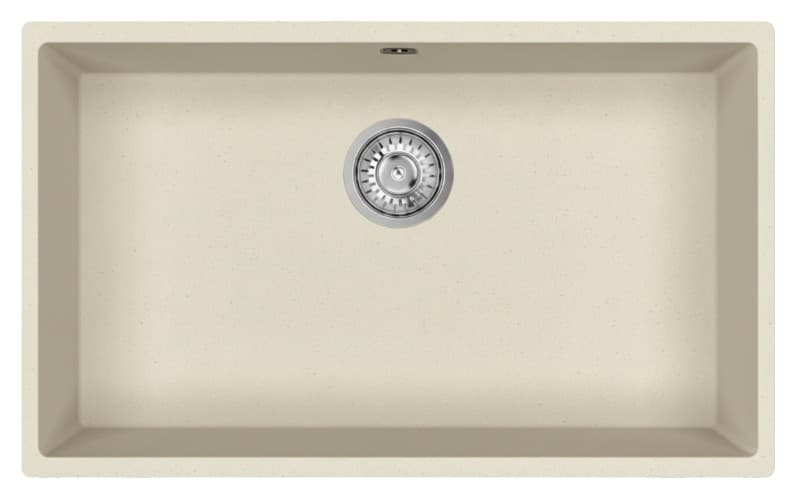 Νεροχύτης κουζίνας γρανιτένιος Helika Vera SQV103W-111 Silica 72×43,3 (υποκαθήμενος)