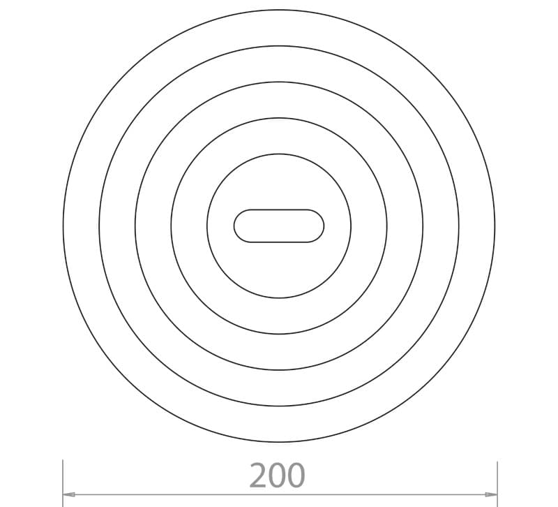 Προστατευτικό Πάγκου Helika ST-111 Silica Φ20cm - 2